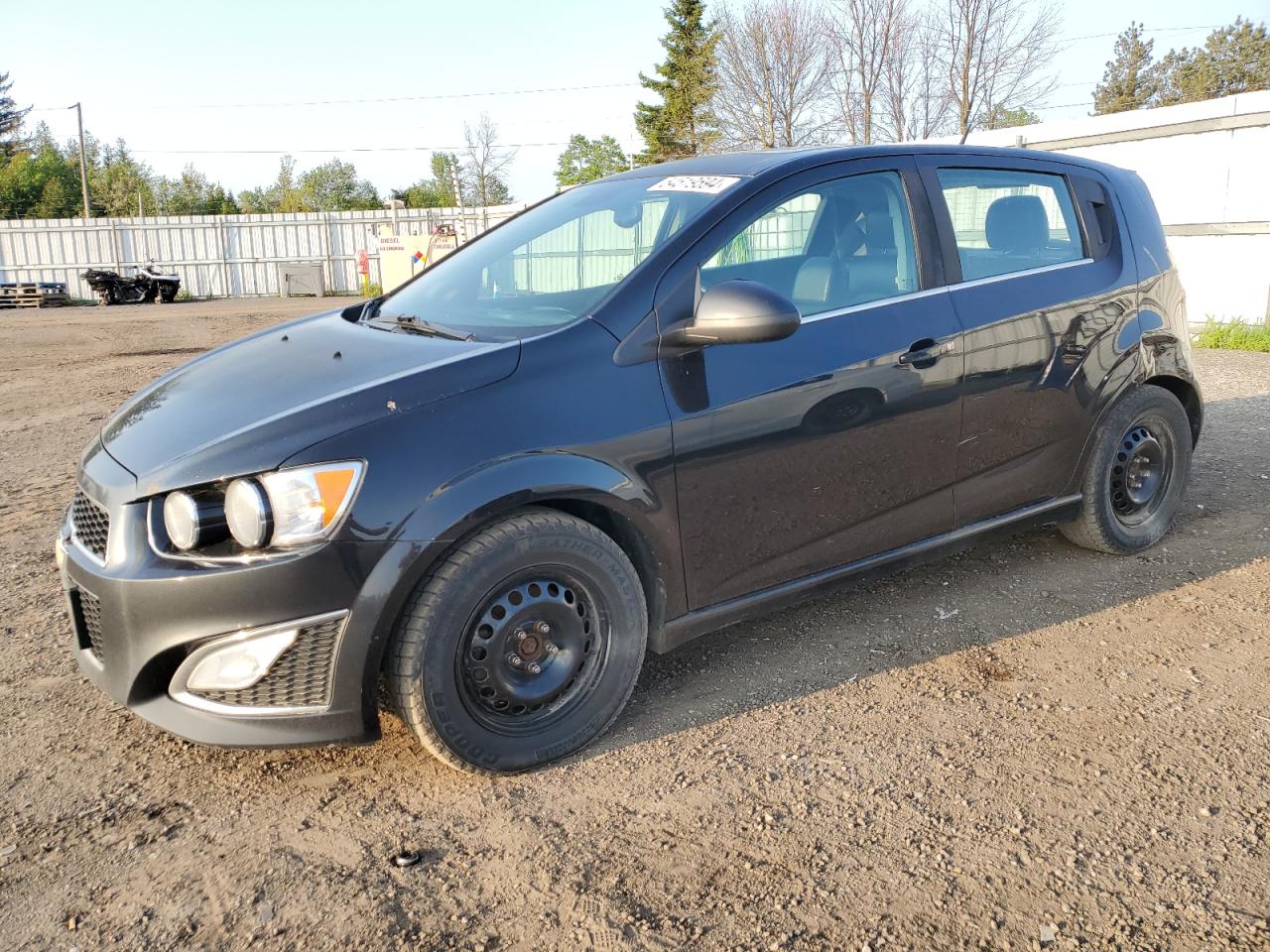 2013 Chevrolet Sonic Rs vin: 1G1JH6SB0D4195832