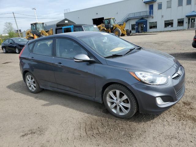 2013 Hyundai Accent Gls VIN: KMHCU5AE1DU102037 Lot: 55475244