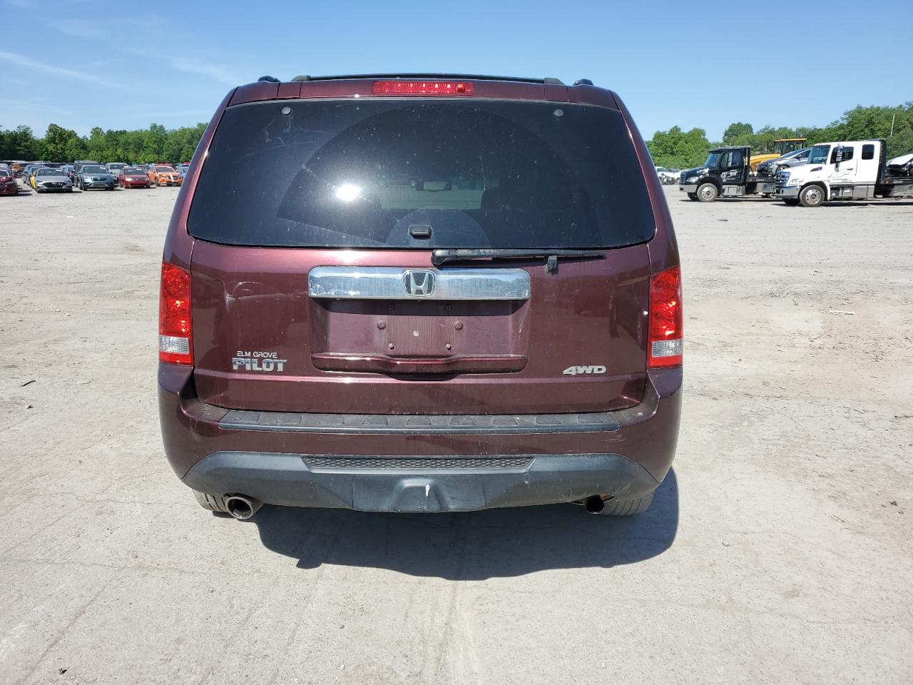 5FNYF4H54DB021689 2013 Honda Pilot Exl