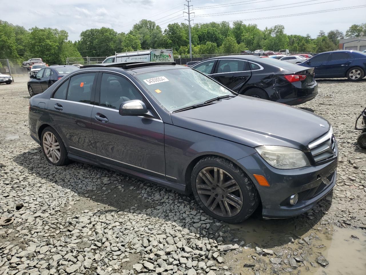 WDDGF54X39F273080 2009 Mercedes-Benz C 300