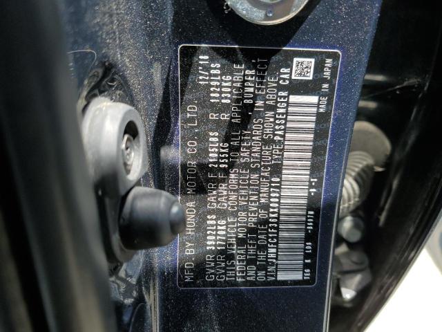 2019 Honda Civic Ex VIN: JHMFC1F36KX009710 Lot: 55032004