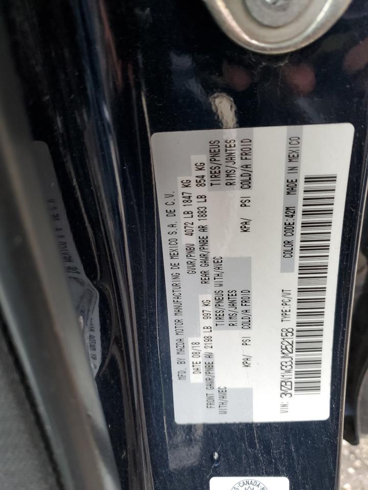 3MZBN1W33JM252158 2018 Mazda 3 Grand Touring