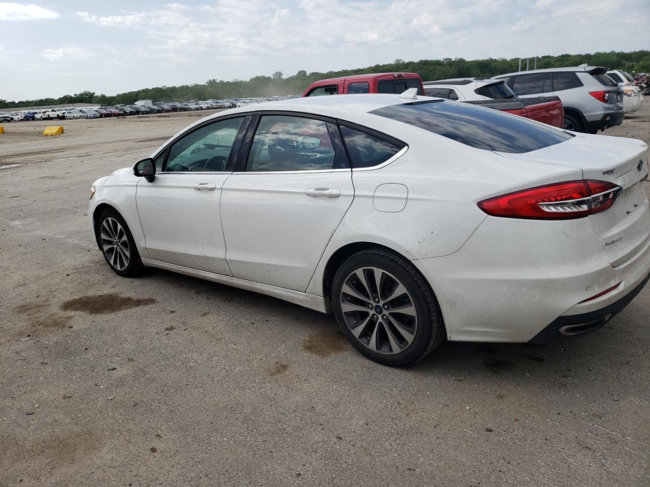 2019 Ford Fusion Se vin: 3FA6P0T99KR254184