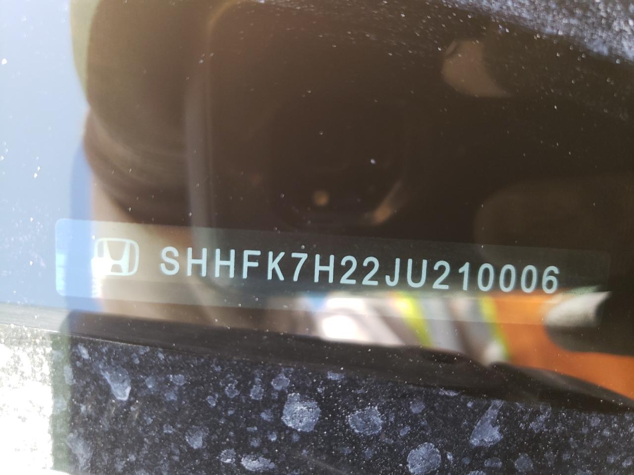 SHHFK7H22JU210006 2018 Honda Civic Lx