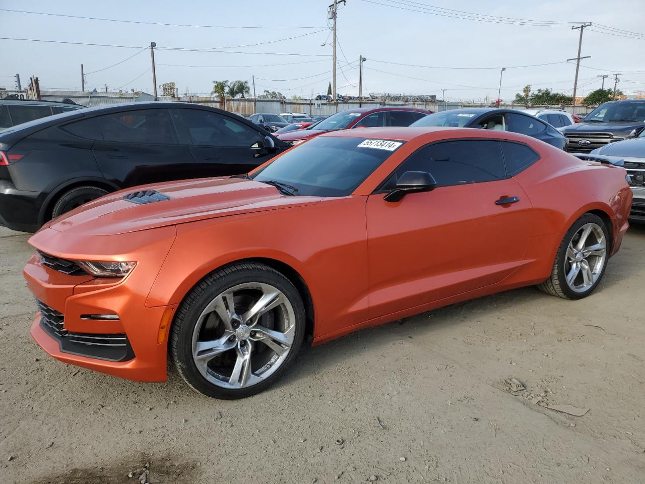 2019 Chevrolet Camaro Ss vin: 1G1FH1R79K0108069