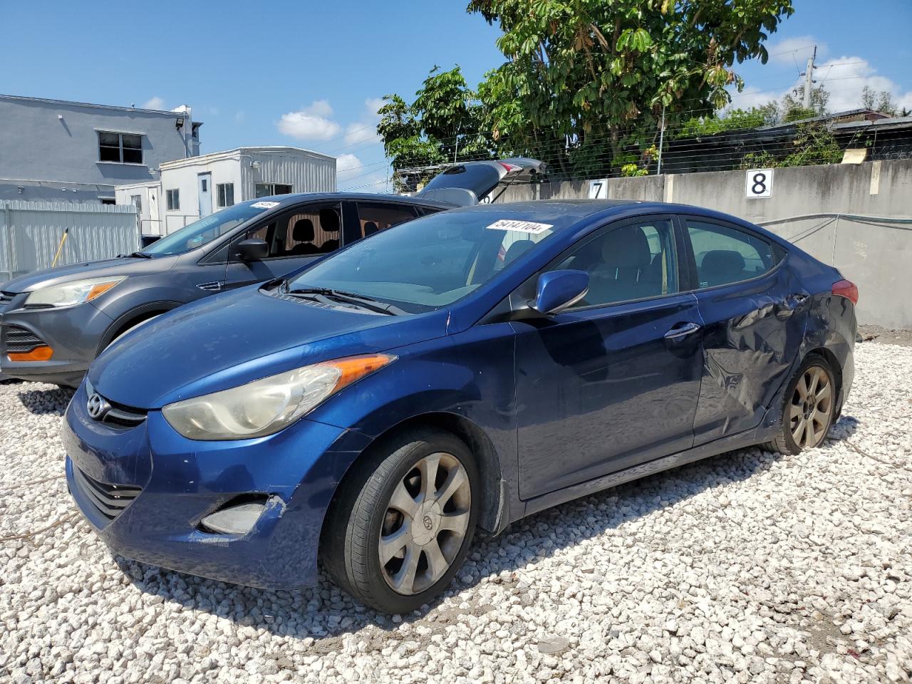 KMHDH4AE7DU686463 2013 Hyundai Elantra Gls