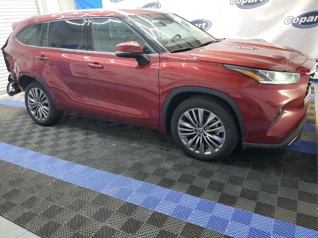 2022 Toyota Highlander Platinum VIN: 5TDFZRAH6NS098190 Lot: 54114934