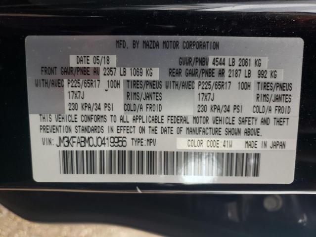 2018 Mazda Cx-5 Sport VIN: JM3KFABM0J0419956 Lot: 56595964