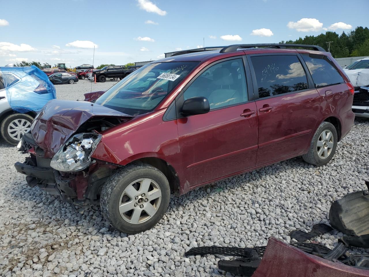 5TDZK23C59S254946 2009 Toyota Sienna Ce