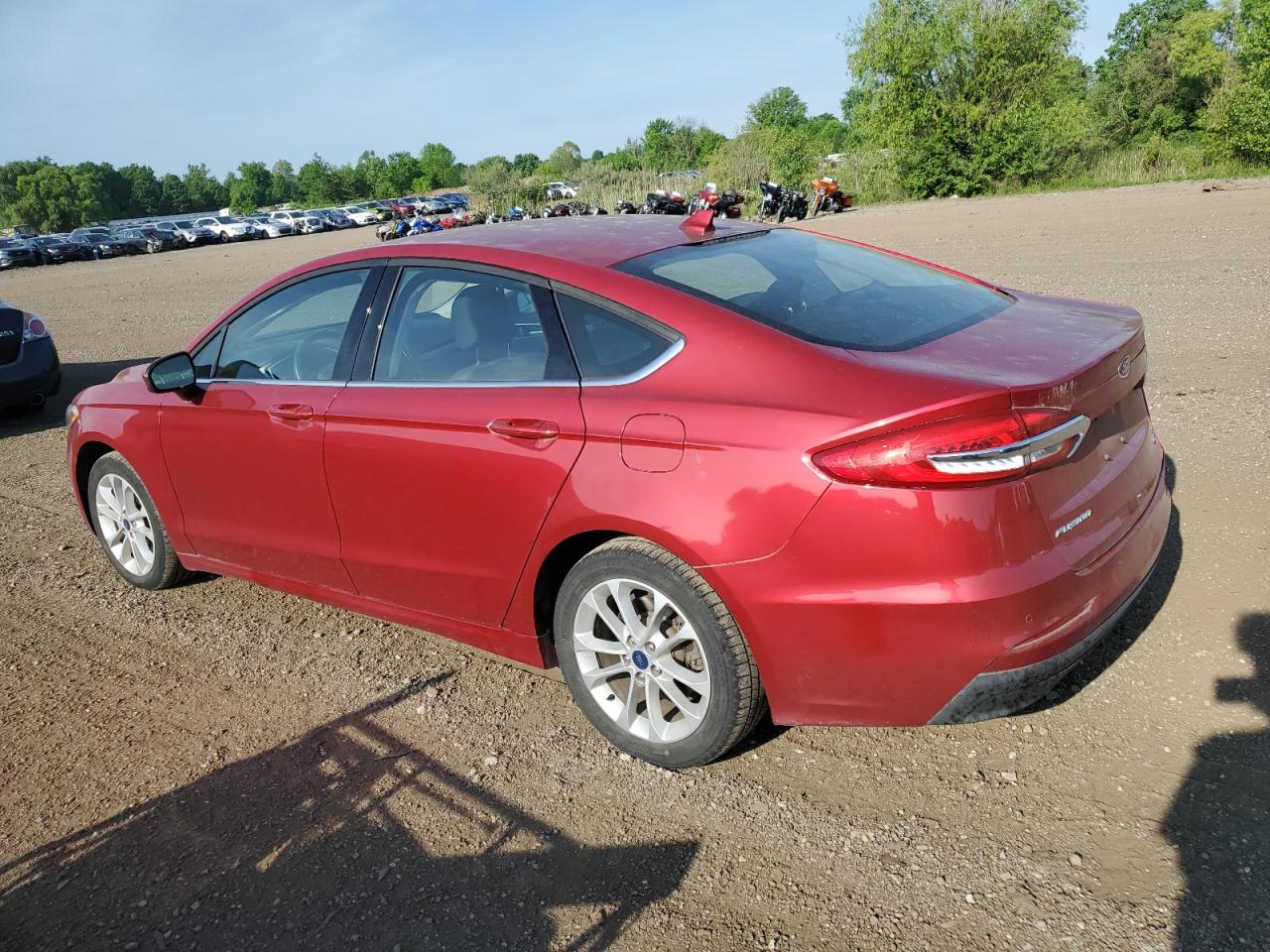 2020 Ford Fusion Se vin: 3FA6P0LU4LR124058