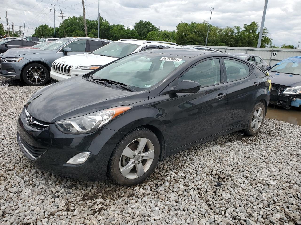 5NPDH4AE1DH384004 2013 Hyundai Elantra Gls