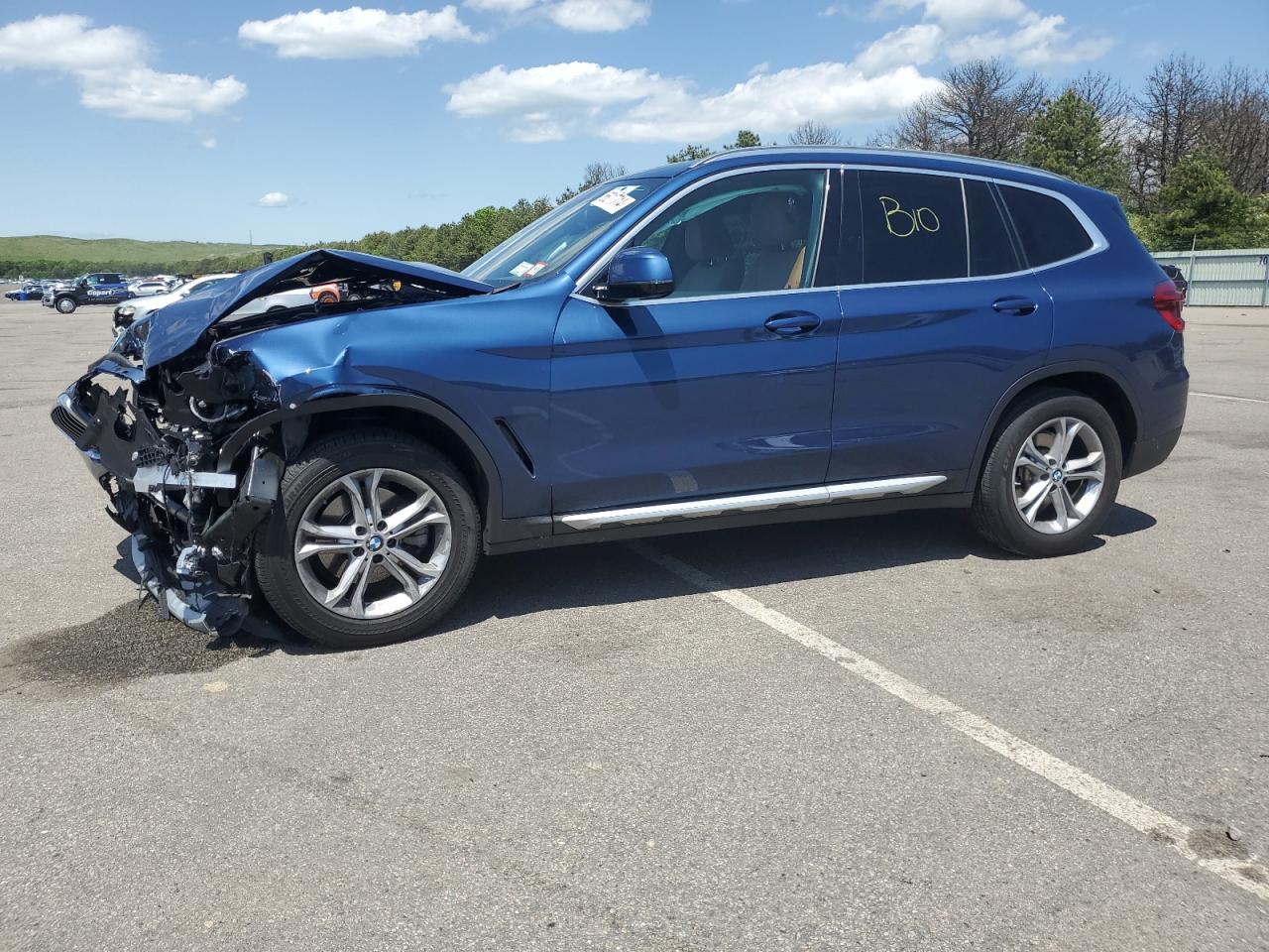 5UXTY5C01M9E69180 2021 BMW X3 xDrive30I