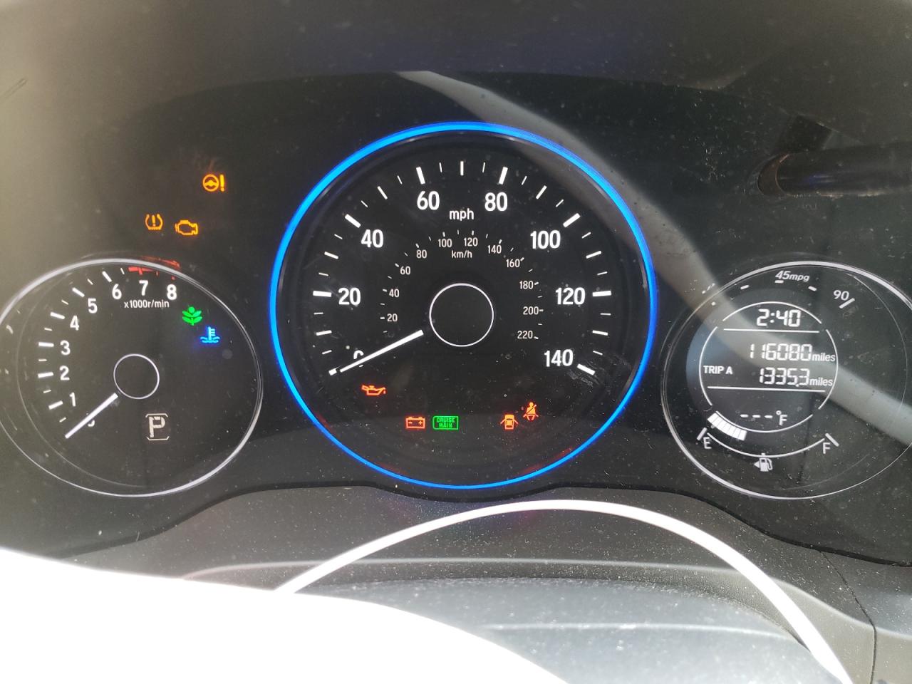 3CZRU6H3XGM716693 HONDA HR-V 2016