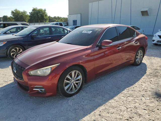 Lot #2569779802 2015 INFINITI Q50 BASE salvage car