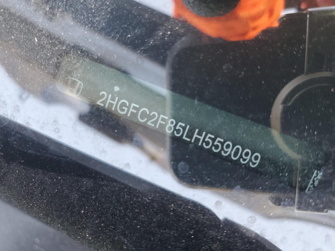 2HGFC2F85LH559099 HONDA CIVIC 2020