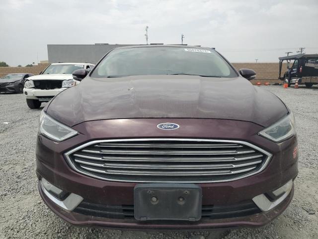 2017 Ford Fusion Titanium Phev VIN: 3FA6P0SU9HR275390 Lot: 55074374