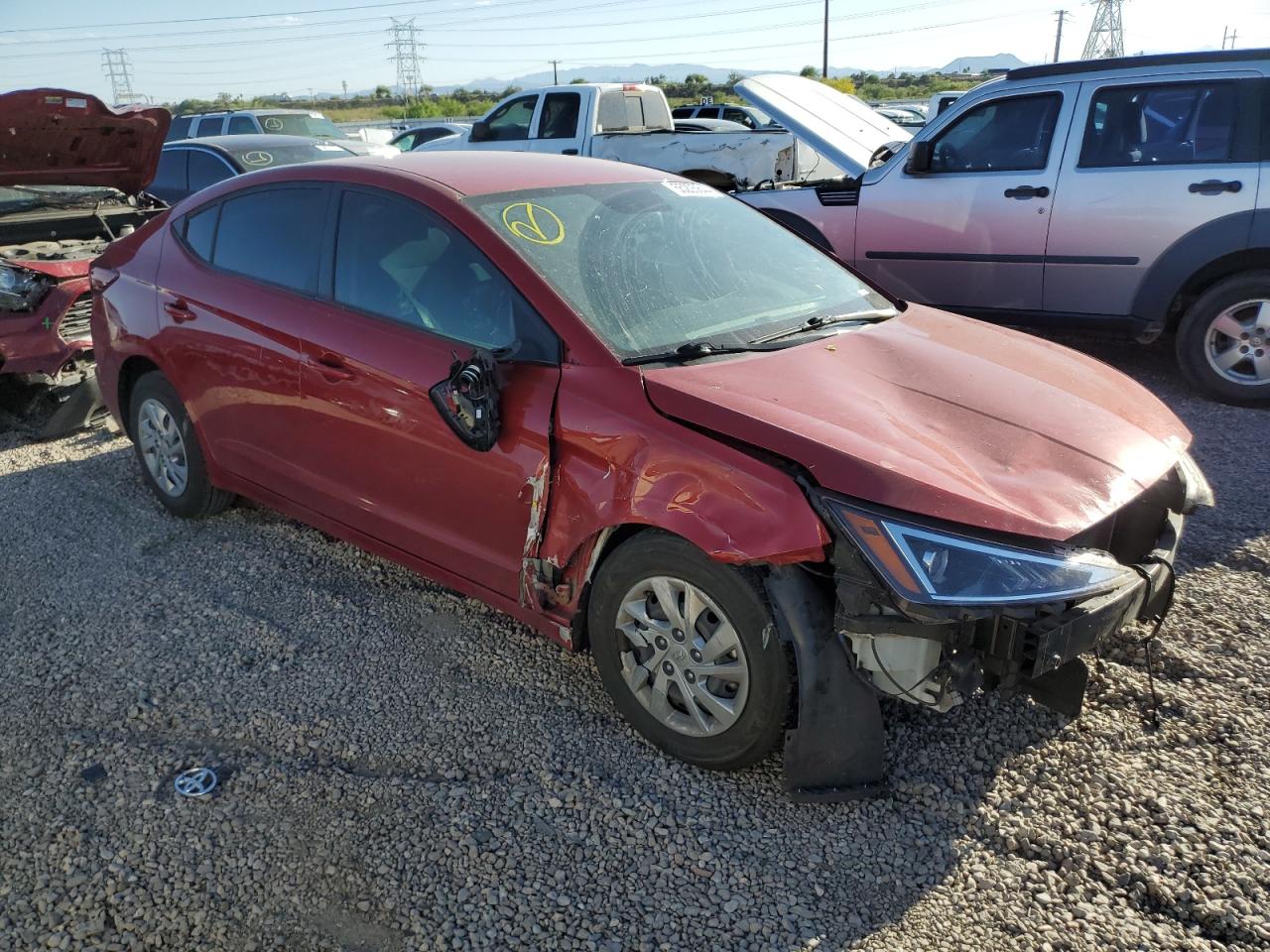 KMHD74LF9KU782259 2019 Hyundai Elantra Se