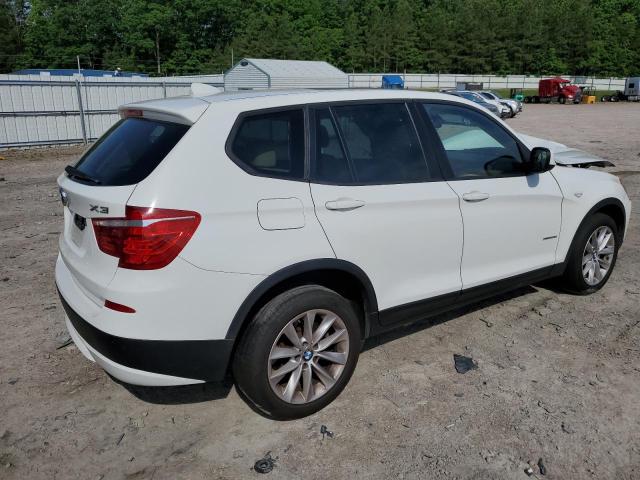 2013 BMW X3 xDrive28I VIN: 5UXWX9C53D0A11809 Lot: 54203944