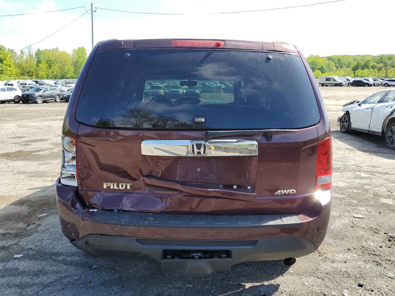 5FNYF4H55CB074187 2012 Honda Pilot Exl