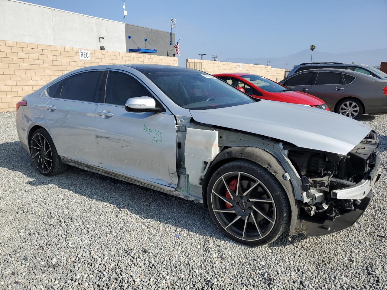 KMHGN4JE0FU030646 2015 Hyundai Genesis 3.8L