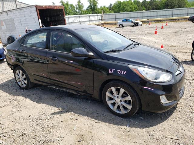 2013 Hyundai Accent Gls VIN: KMHCU4AE1DU444422 Lot: 53187474