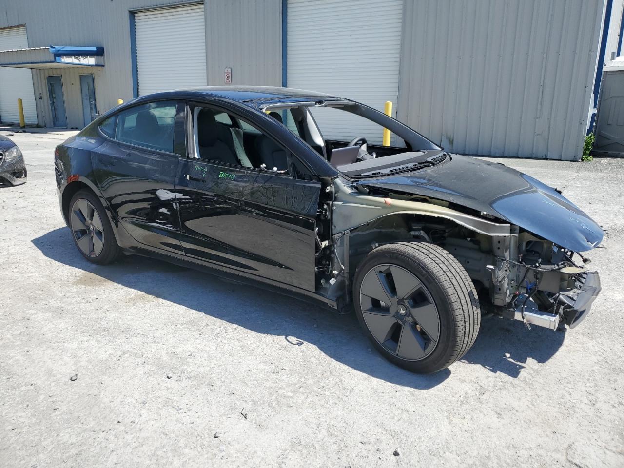 Lot #2989217699 2023 TESLA MODEL 3