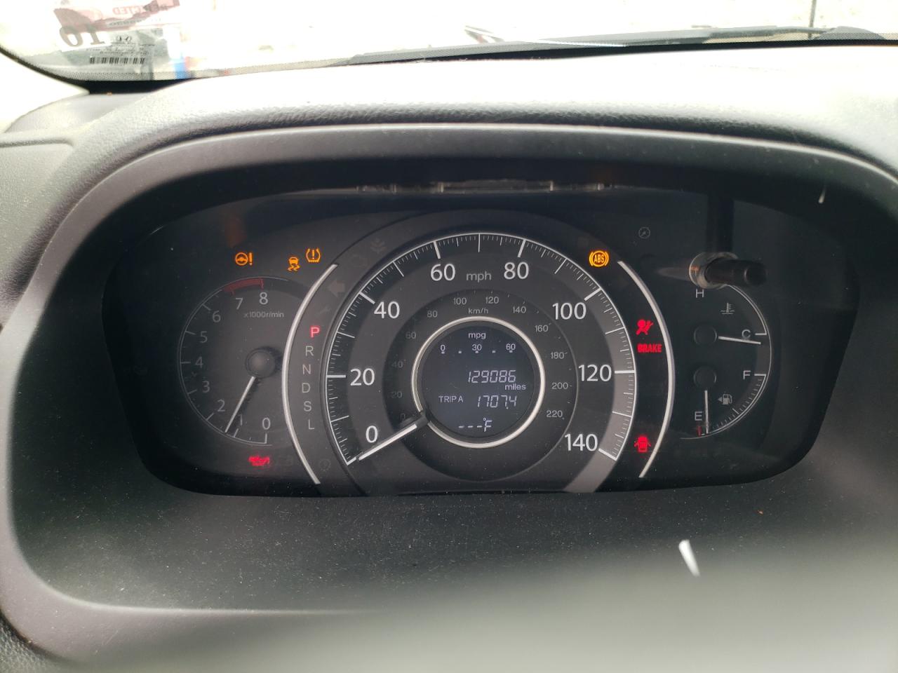 2HKRM4H78GH650177 HONDA CRV 2016