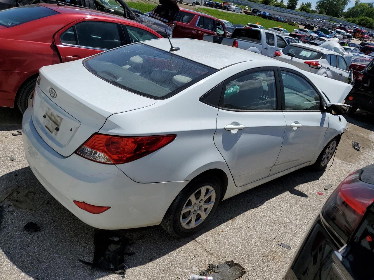 2014 Hyundai Accent Gls vin: KMHCT4AE6EU674915