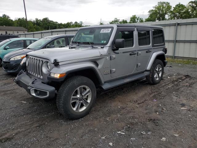 2019 Jeep Wrangler Unlimited Sahara VIN: 1C4HJXEGXKW635936 Lot: 55075704