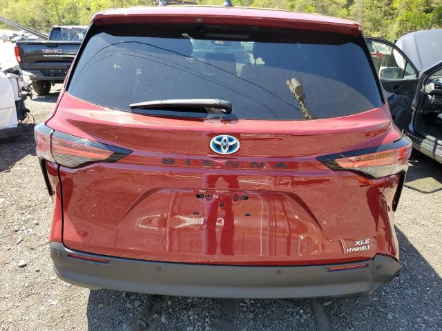 2021 Toyota Sienna Xle VIN: 5TDYRKECXMS019374 Lot: 53562664