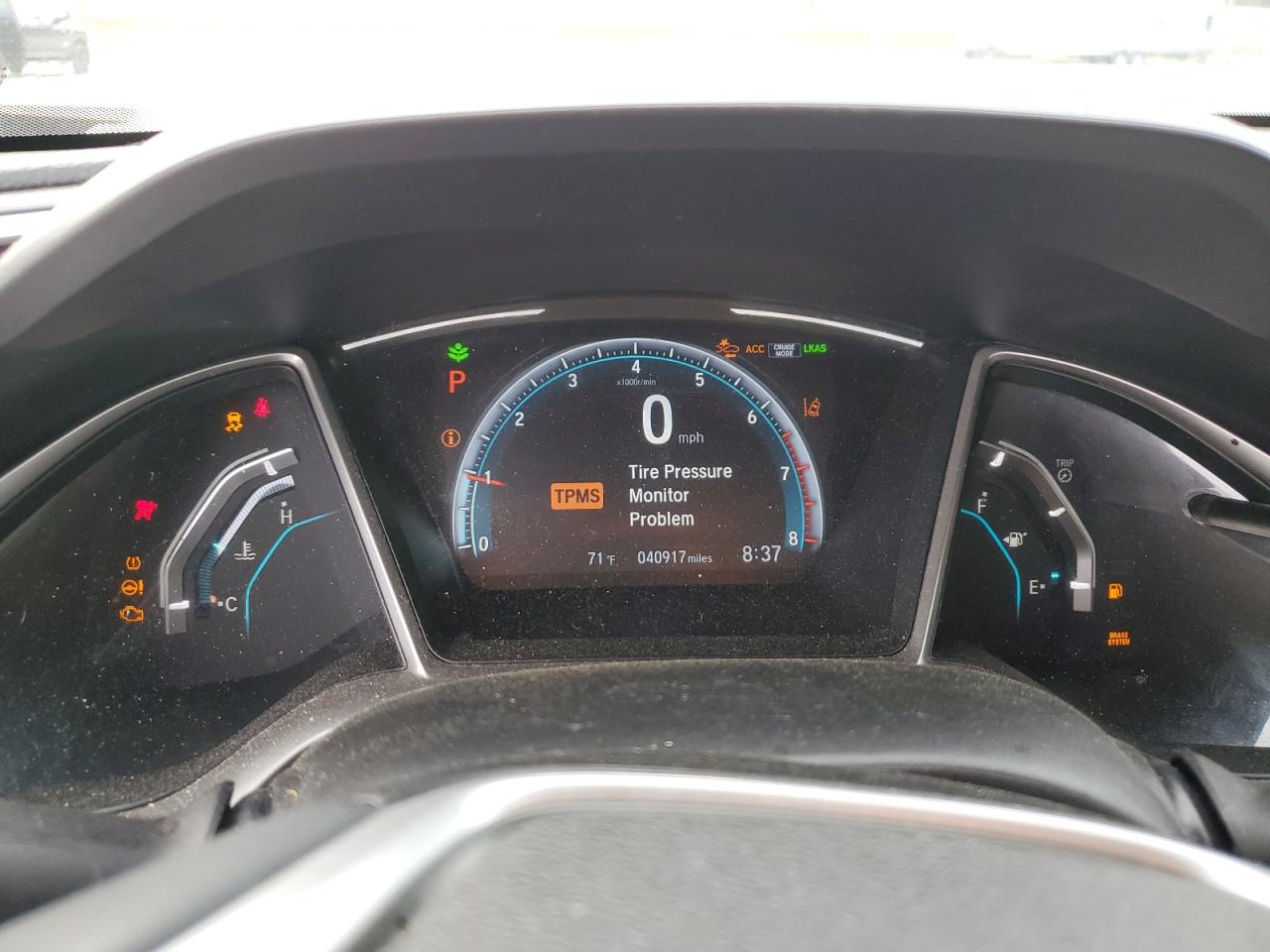 JHMFC1F35KX000643 HONDA CIVIC 2019