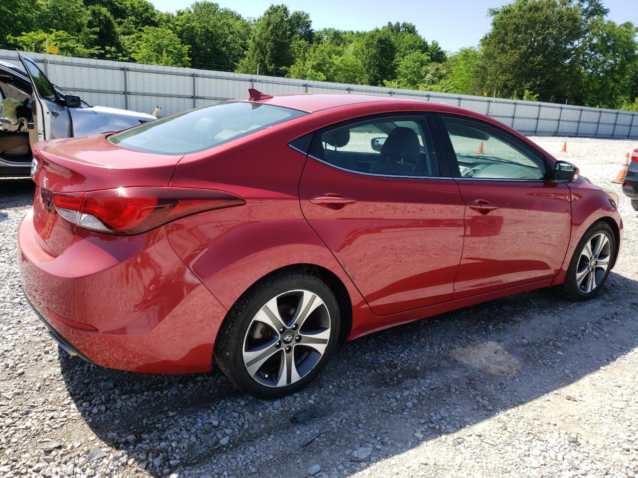 KMHDH4AH4EU105156 2014 Hyundai Elantra Se