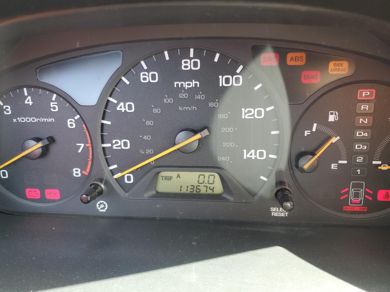 1HGCG1657YA021307 2000 Honda Accord Ex