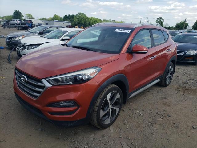 2017 Hyundai Tucson Limited VIN: KM8J3CA29HU419042 Lot: 55868474