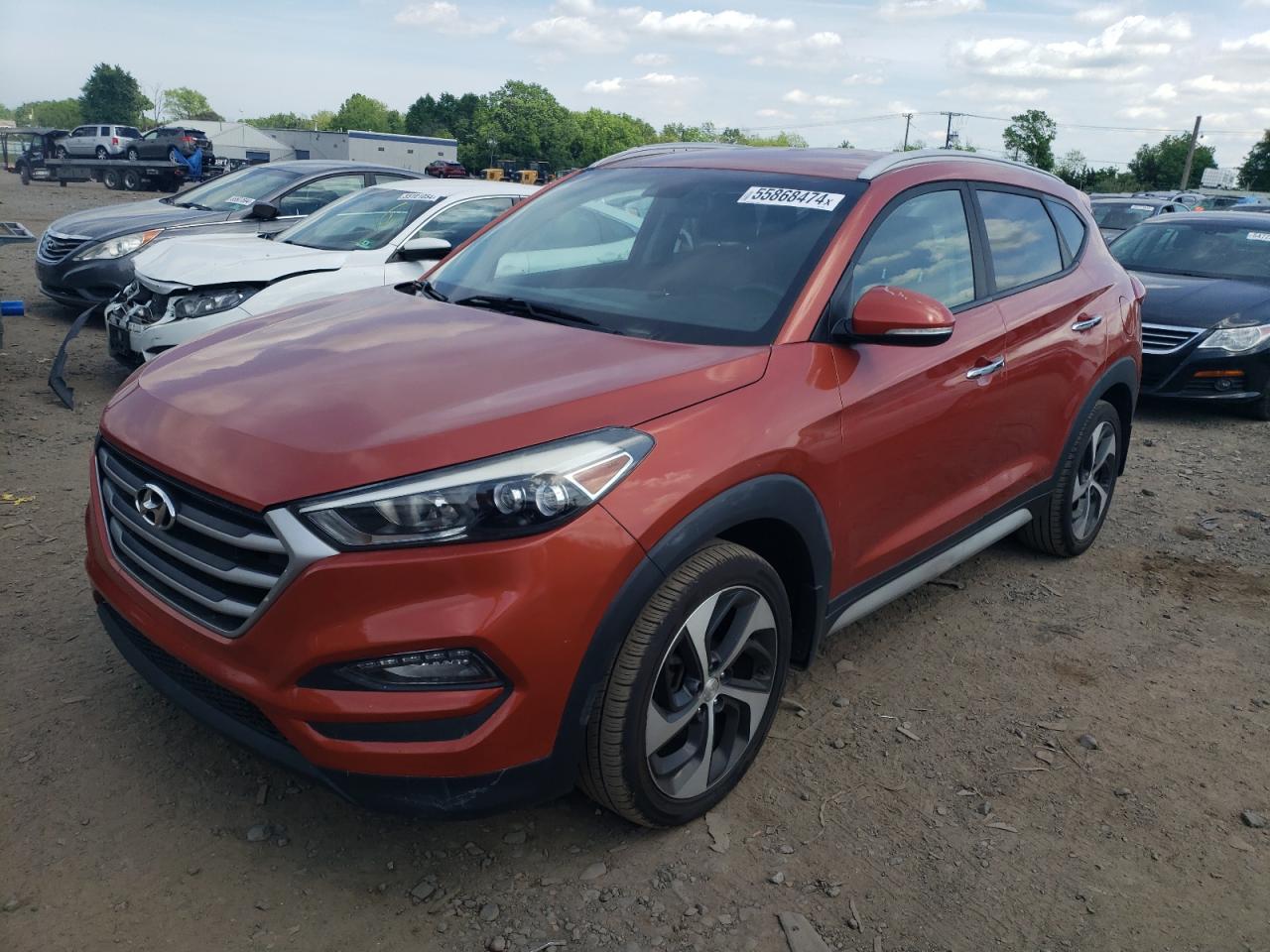 KM8J3CA29HU419042 2017 Hyundai Tucson Limited