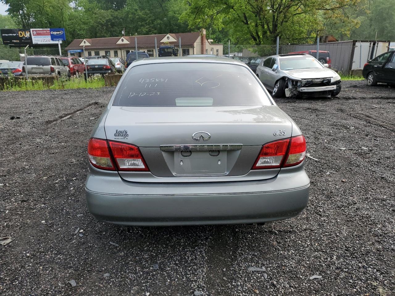 JNKDA31A03T118011 2003 Infiniti I35