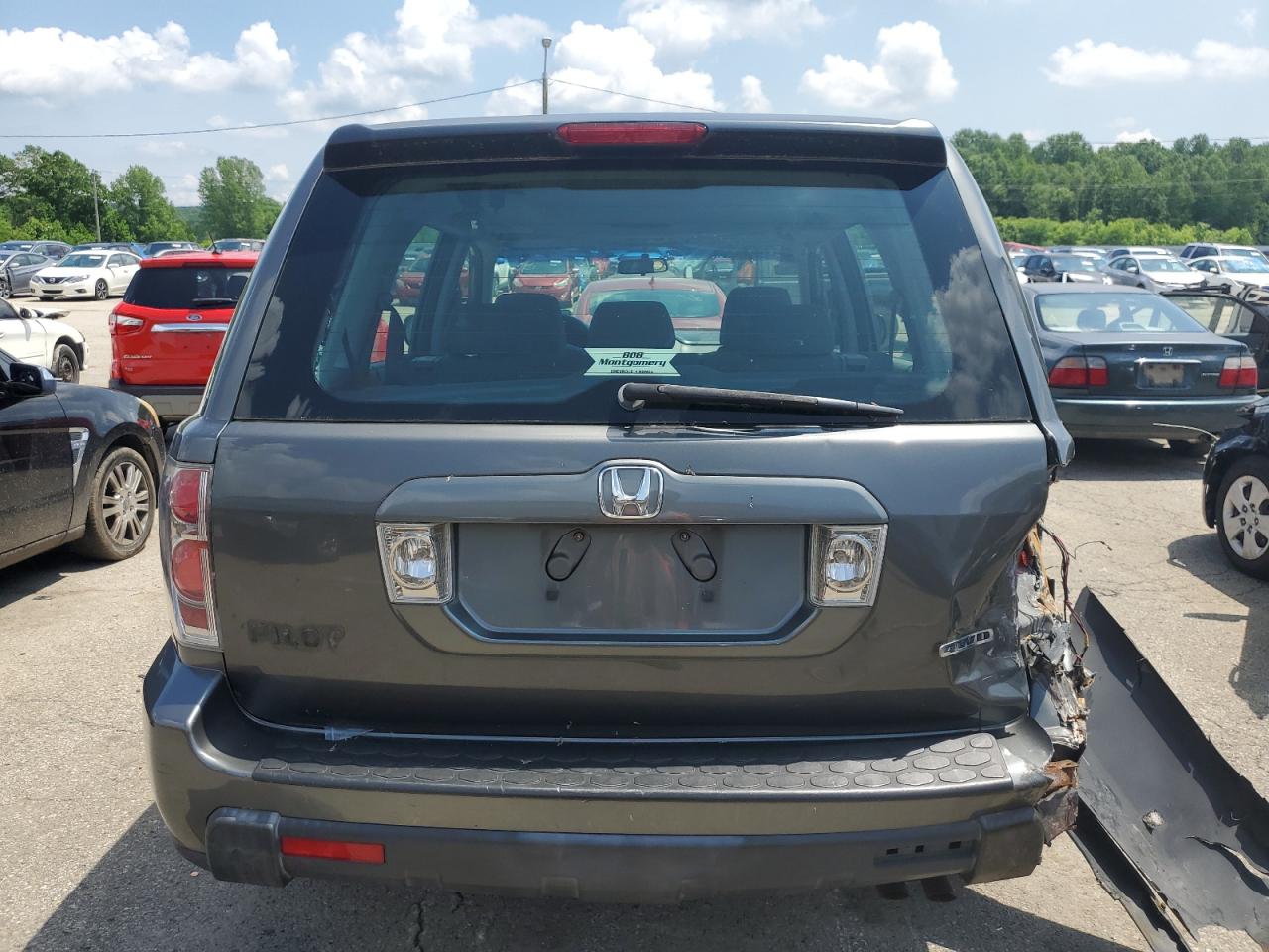 2HKYF18157H522916 2007 Honda Pilot Lx