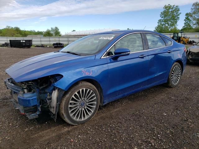 2017 Ford Fusion Se VIN: 3FA6P0T97HR302337 Lot: 54244434