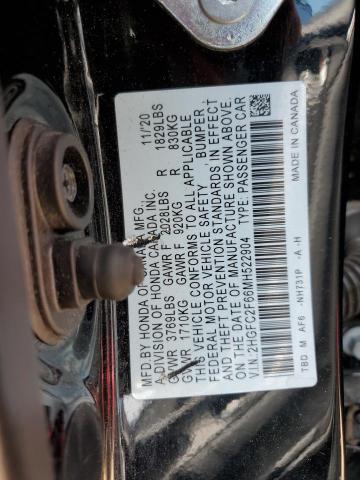 2HGFC2F66MH522904 Honda Civic LX 12