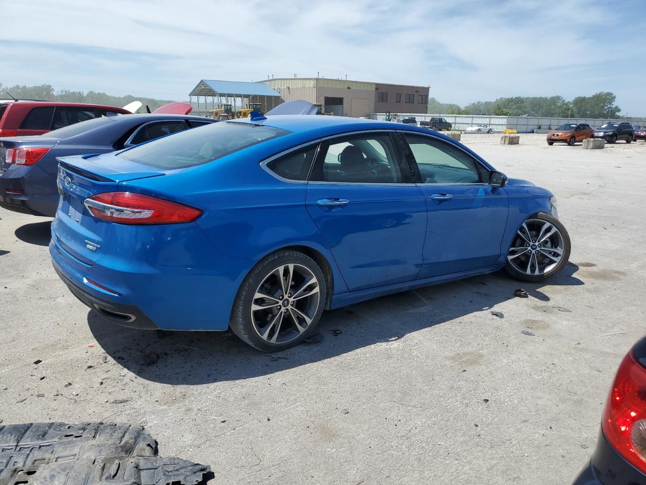 2020 Ford Fusion Titanium vin: 3FA6P0D94LR115581