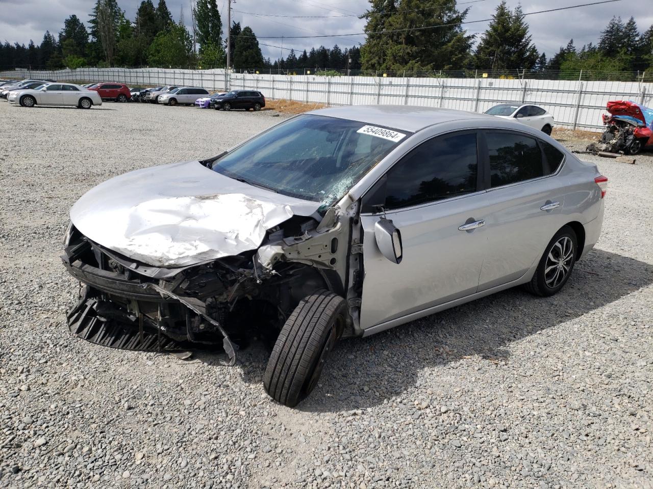 3N1AB7AP3FL690585 2015 Nissan Sentra S