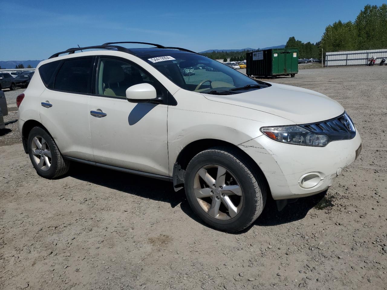 JN8AZ1MU4AW008361 2010 Nissan Murano S