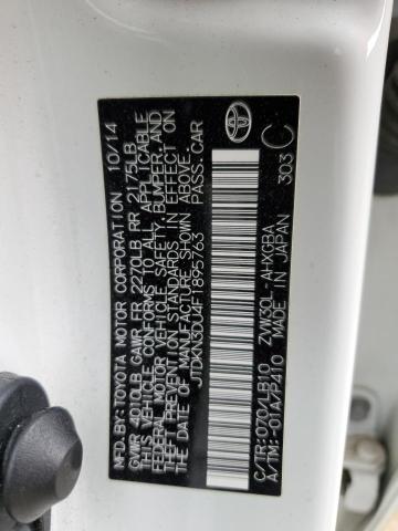 2015 TOYOTA PRIUS - JTDKN3DU4F1895763