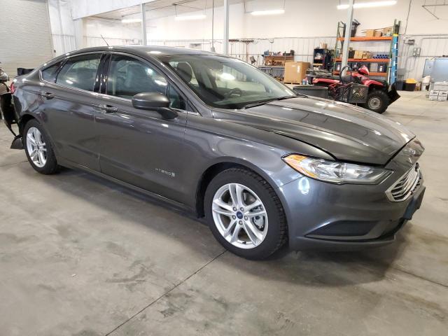 2018 Ford Fusion S Hybrid VIN: 3FA6P0UU9JR142146 Lot: 56093944