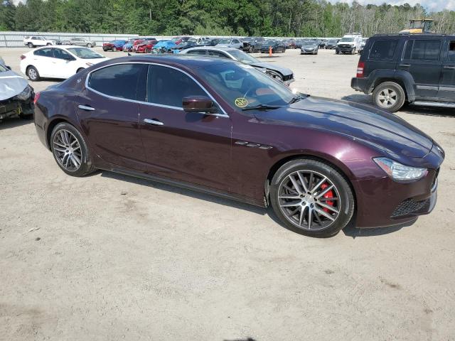 2016 Maserati Ghibli S VIN: ZAM57RSA8G1168772 Lot: 52996074