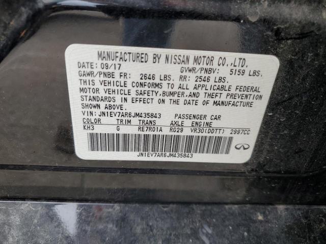 2018 Infiniti Q50 Luxe VIN: JN1EV7AR6JM435843 Lot: 55800024