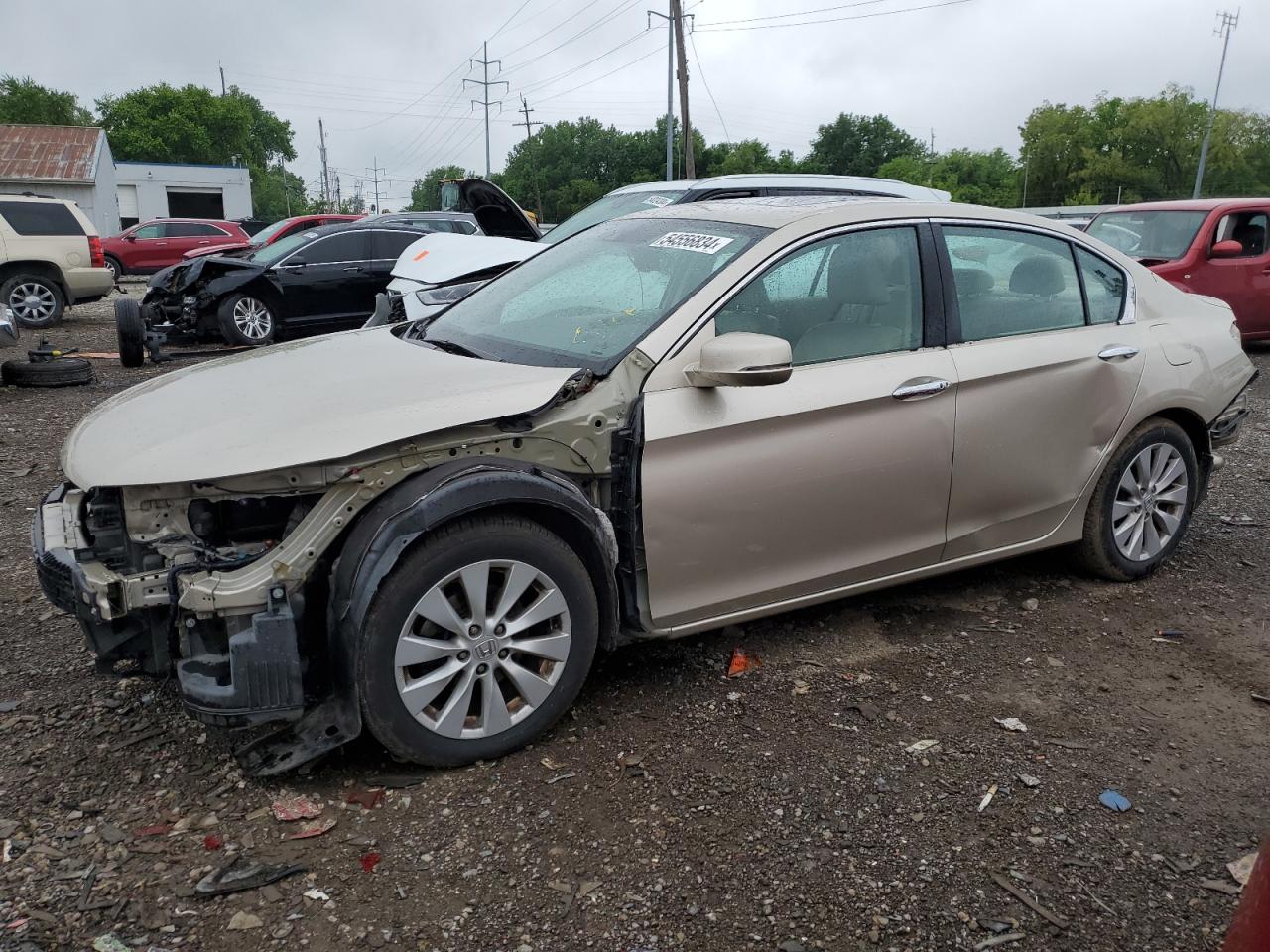 1HGCR3F85FA008326 2015 Honda Accord Exl