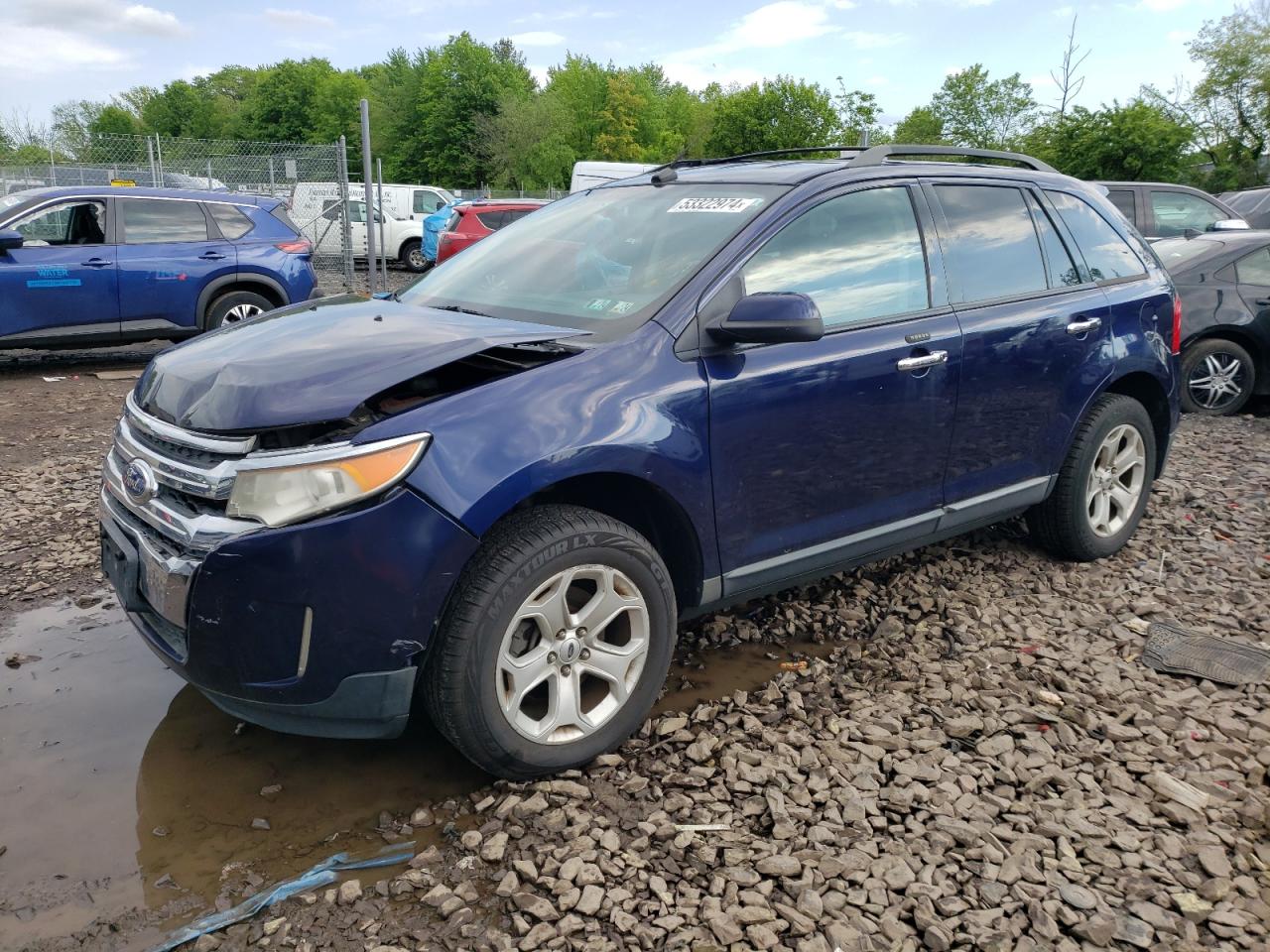 2FMDK4JC4BBA88544 2011 Ford Edge Sel