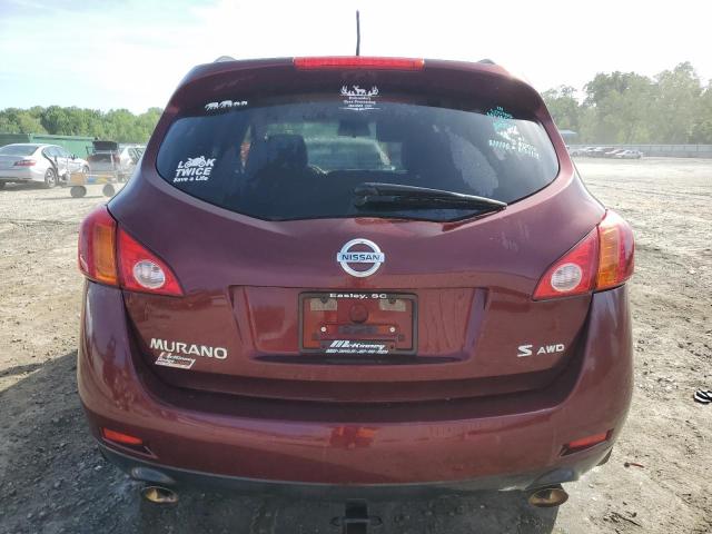 2009 Nissan Murano S VIN: JN8AZ18W49W116776 Lot: 57303574