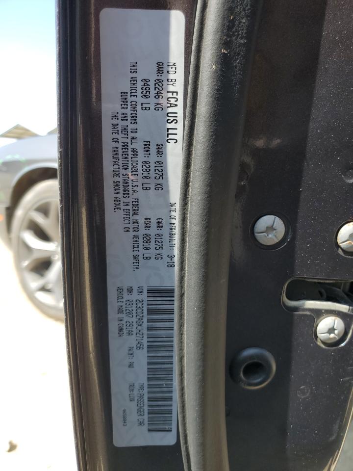 2C3CDZAGXJH271456 2018 Dodge Challenger Sxt